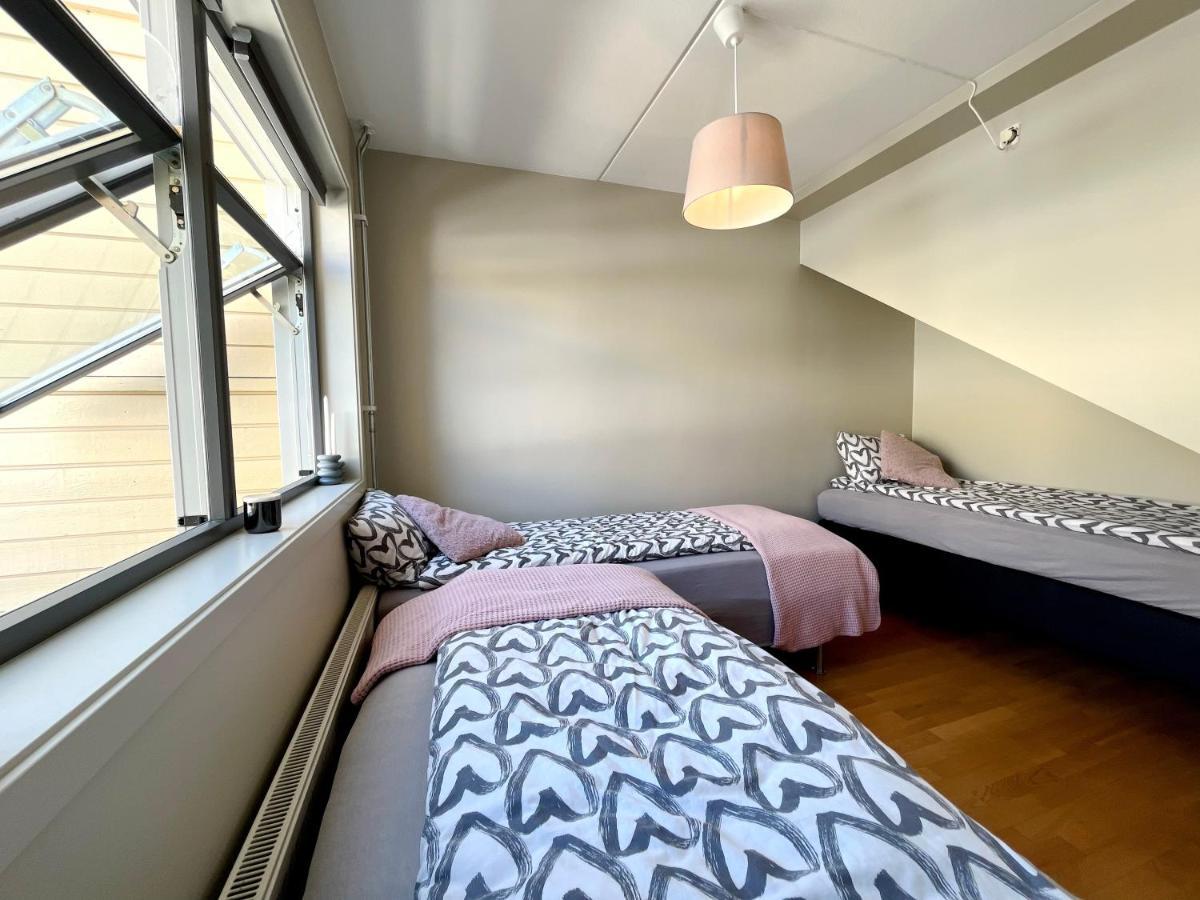 City Center Flat W Roof Top Terrace & Free Parking Oslo Kültér fotó